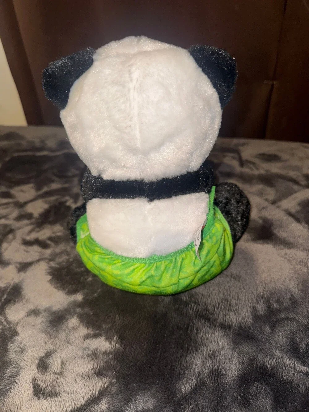 Melissa & Doug Panda Plush with Removable Green Clothing Soft Stuffed Animal Toy